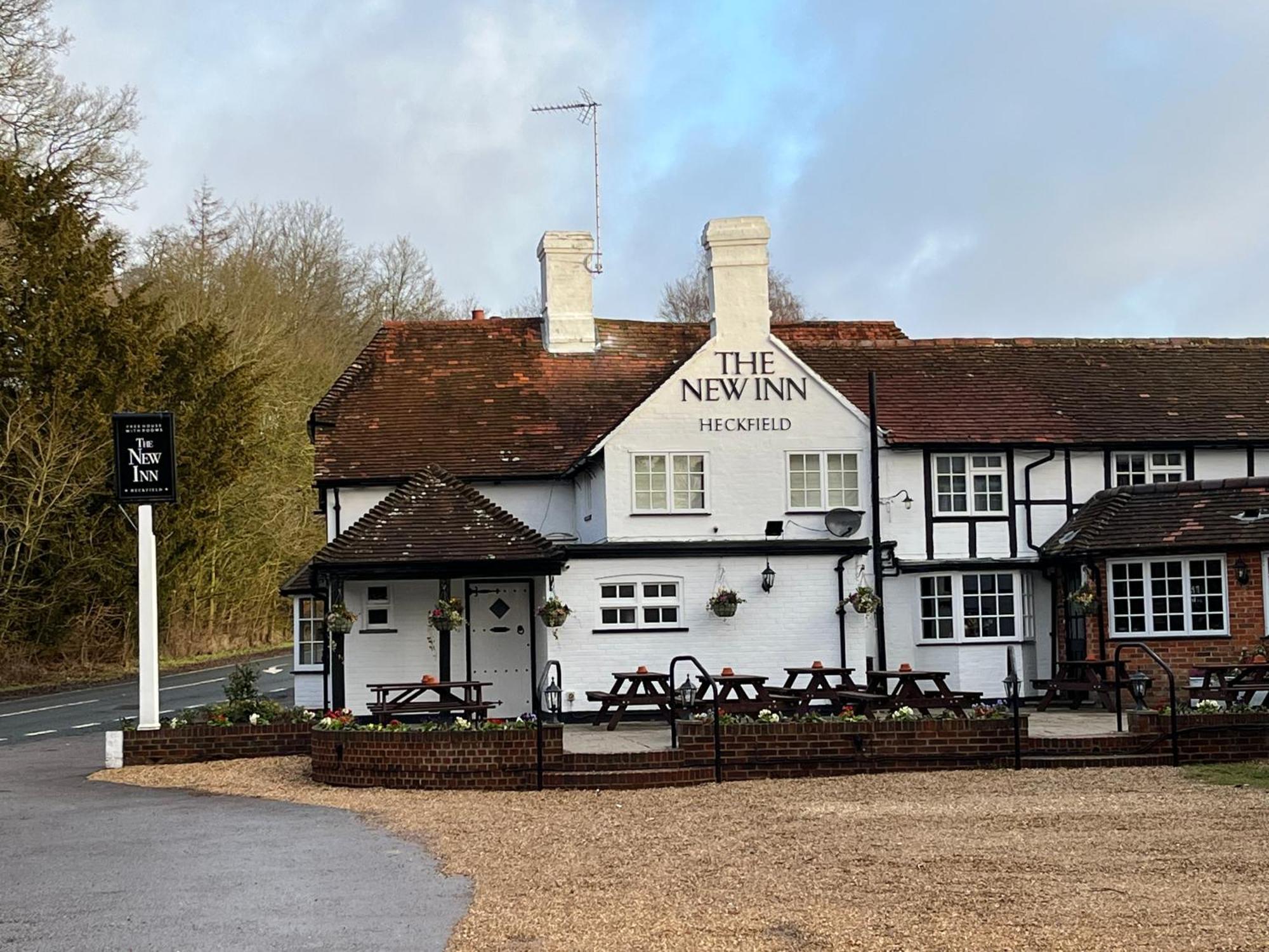 The New Inn Heckfield Гоок Екстер'єр фото